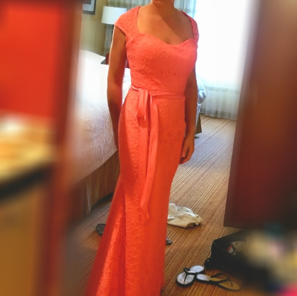 Bridesmaid gown